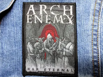 ARCH ENEMY… Woven Official Patch  (melodic death)    Sweden   (1576)