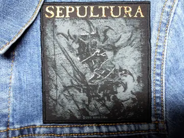 SEPULTURA…  Official Woven Patch  (death thrash)    Brazil   (654)