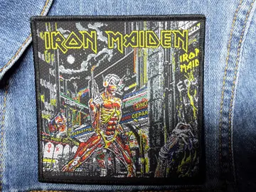 IRON MAIDEN…  Official Woven Patch  (nwobhm)    U.K   (1623)