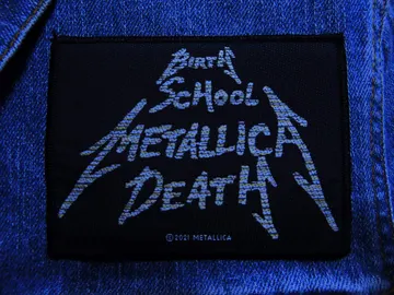 METALLICA…  Official Woven Patch  (thrash metal)    U.S.A   (4050)