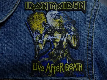 IRON MAIDEN   Woven Patch  (nwobhm)   U.K   3177
