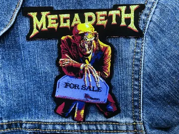 MEGADETH…  Woven Patch  (thrash metal)   U.S.A   3434