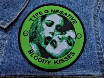 TYPE O NEGATIVE   Woven Patch  (gothic doom)  U.S.A   093