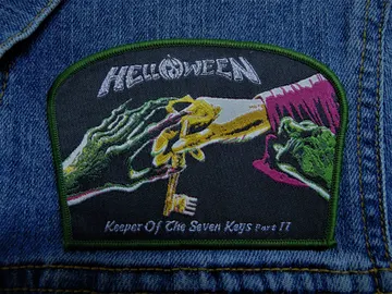 HELLOWEEN…  Woven Patch  (heavy metal)    Germany   (3212)