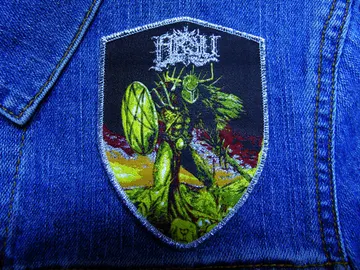 ABSU   Woven Patch  (black  metal)   1138