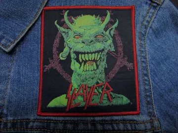 SLAYER   Woven Patch   (thrash metal)   U.S.A.   (1404)