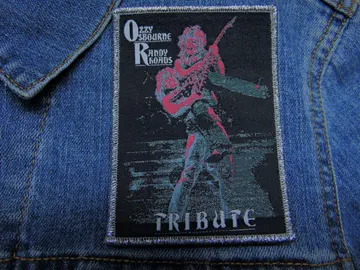 OZZY OSBOURNE   Woven Patch   (heavy metal)   U.K.   (015)