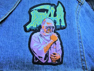 DEATH…  Woven Patch  (death metal)    U.S.A   3424
