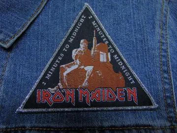IRON MAIDEN   Woven Patch   (nwobhm)   U.K.   2502