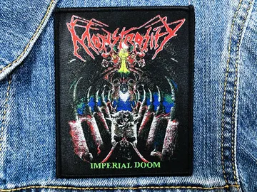 MONSTROSITY…  Woven Patch  (death metal)    U.S.A   3086
