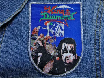 KING DIAMOND   Woven Patch   (heavy metal)   Denmark   2349