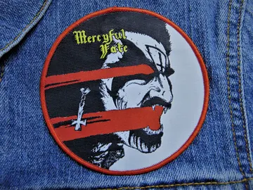 MERCYFUL FATE   Woven Patch   (heavy metal)   Denmark   523