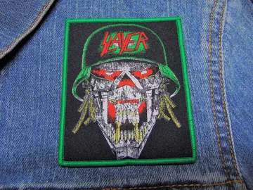 SLAYER   Woven Patch   (thrash metal)   U.S.A.   (2842)