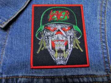 SLAYER   Woven Patch   (thrash metal)   U.S.A.   2868