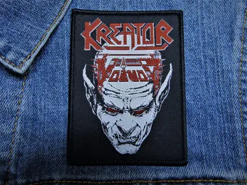 KREATOR // VOIVOD  Woven Patch …(thrash metal)   (2866)