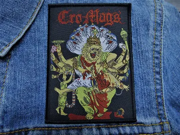 CRO-MAGS…  Woven Patch  (hardcore)    U.S.A   (6661)