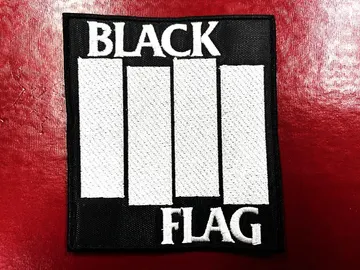 BLACK FLAG…  Embroidered Patch  (hardcore)    U.S.A    3902