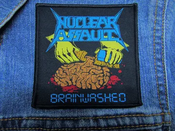NUCLEAR ASSAULT… Woven Patch  (thrash metal)    U.S.A   (2634)
