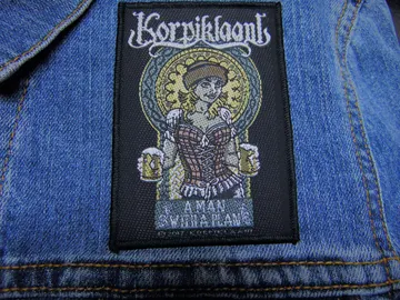 KORPIKLAANI  Woven Patch  (viking thrash)   (2970)