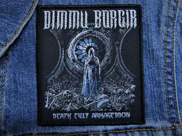DIMMU BORGIR…  Official Woven Patch (symphonic black)    Norway   (1660)