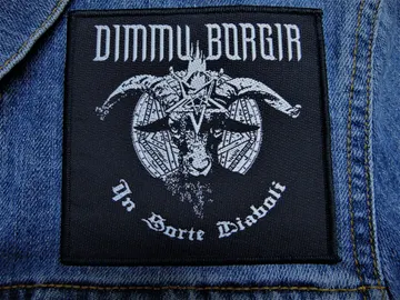 DIMMU BORGIR…  Official Woven Patch (symphonic black)    Norway   (2035)