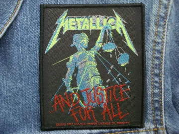 METALLICA…  Official Woven Patch  (thrash metal)    U.S.A   (1542)