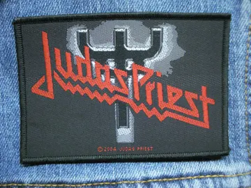 JUDAS PRIEST…  Official Woven Patch  (nwobhm)    U.K   (1551)