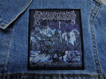DISSECTION…  Official Woven Patch  (melodic black)    Sweden   (4109)