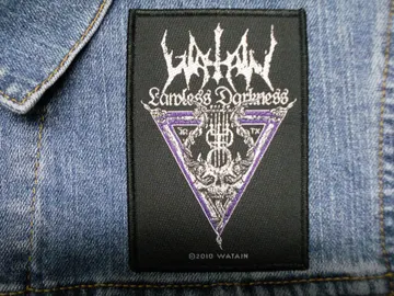 WATAIN…  Official Woven Patch (black metal)    Sweden   (610)