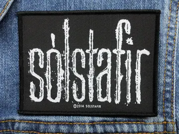 SOLSTAFIR  Official Woven Patch  (atmospheric metal)   (405)
