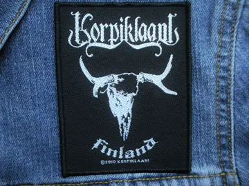 KORPIKLAANI  Official Woven Patch  (viking thrash )   (960)