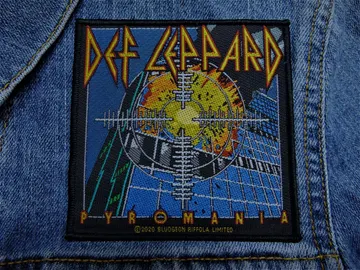 DEF LEPPARD…  Official Woven Patch (nwobhm)    U.K   (1320)