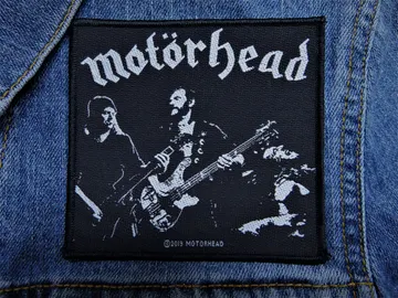 MOTORHEAD…  Official Woven Patch  (nwobhm)   U.K   (1421)