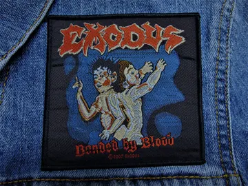 EXODUS… Official Woven Patch   (thrash metal)    U.S.A   (2860)