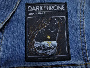 DARKTHRONE…  Woven Official Patch  (black metal)    Norway   (528)