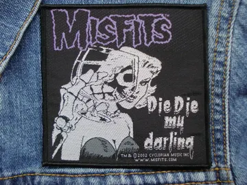 MISFITS  Woven Patch  (punk thrash)   (1677)