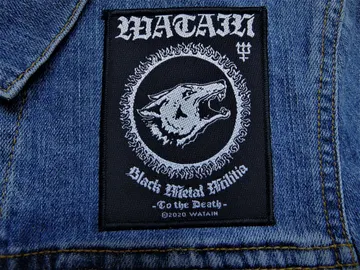 WATAIN…  Official Woven Patch  (black metal)    Sweden   (3200)