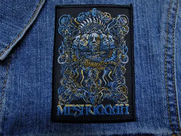 MESHUGGAH…  Official Woven Patch  (experimental metal)   Sweden   (RAZA005)