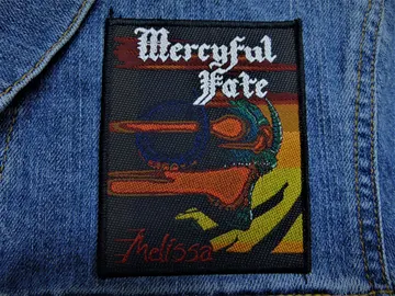 MERCYFUL FATE…  Official Woven Patch  (heavy metal)    Denmark   (1501)
