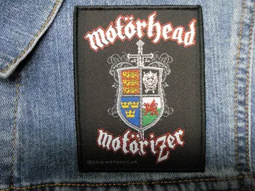 MOTORHEAD…  Official Woven Patch  (nwobhm)    U.K   (1540)