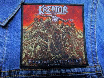 KREATOR…  Official Woven Patch  (thrash metal)    Germany   (495)