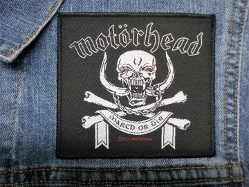 MOTORHEAD…  Official Woven Patch (nwobhm)    U.K   (1537)