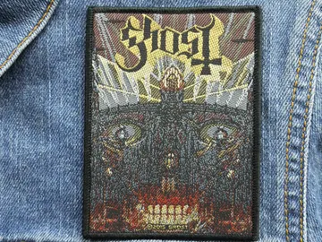 GHOST…  Official Woven Patch  (heavy rock)    Sweden   (1896)