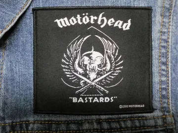 MOTORHEAD…  Official Woven Patch  (nwobhm)    U.K   (1536)