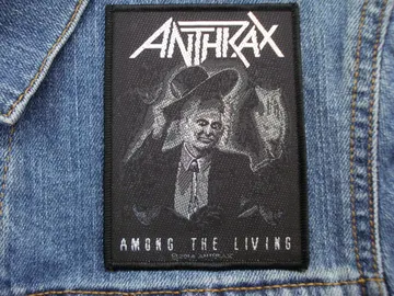 ANTHRAX…  Official Woven Patch (thrash metal)    U.S.A   (1516)
