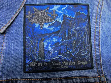 DARK FUNERAL…  Official Woven Patch  (black metal)    Sweden   (2179)