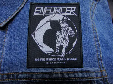 ENFORCER  Woven Patch  (heavy metal)   (2969)
