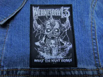 WEDNESDAY 13   Official Woven Patch   (glam rock)   (2962)