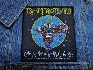 IRON MAIDEN…  Official Woven Patch  (nwobhm)    U.K   (4114)