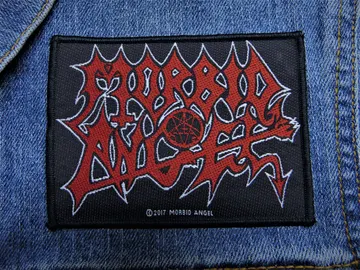 MORBID ANGEL… Official Woven Patch (death metal)   U.S.A   (154)